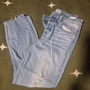 DAZE Light Blue Distressed Jeans